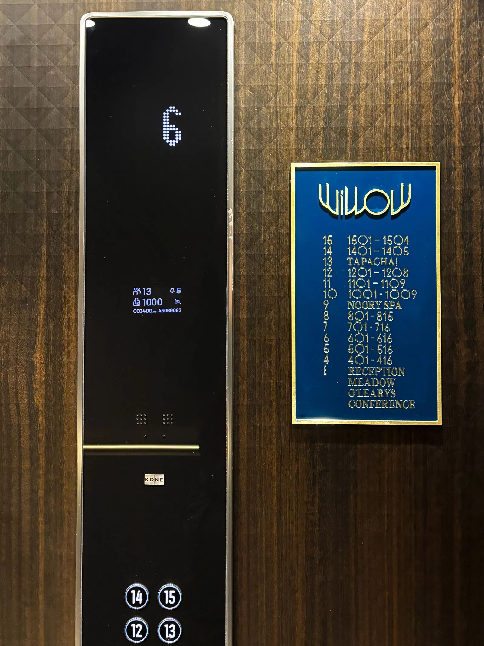 Signage for Willow Hotel – Trelleborg – image 9