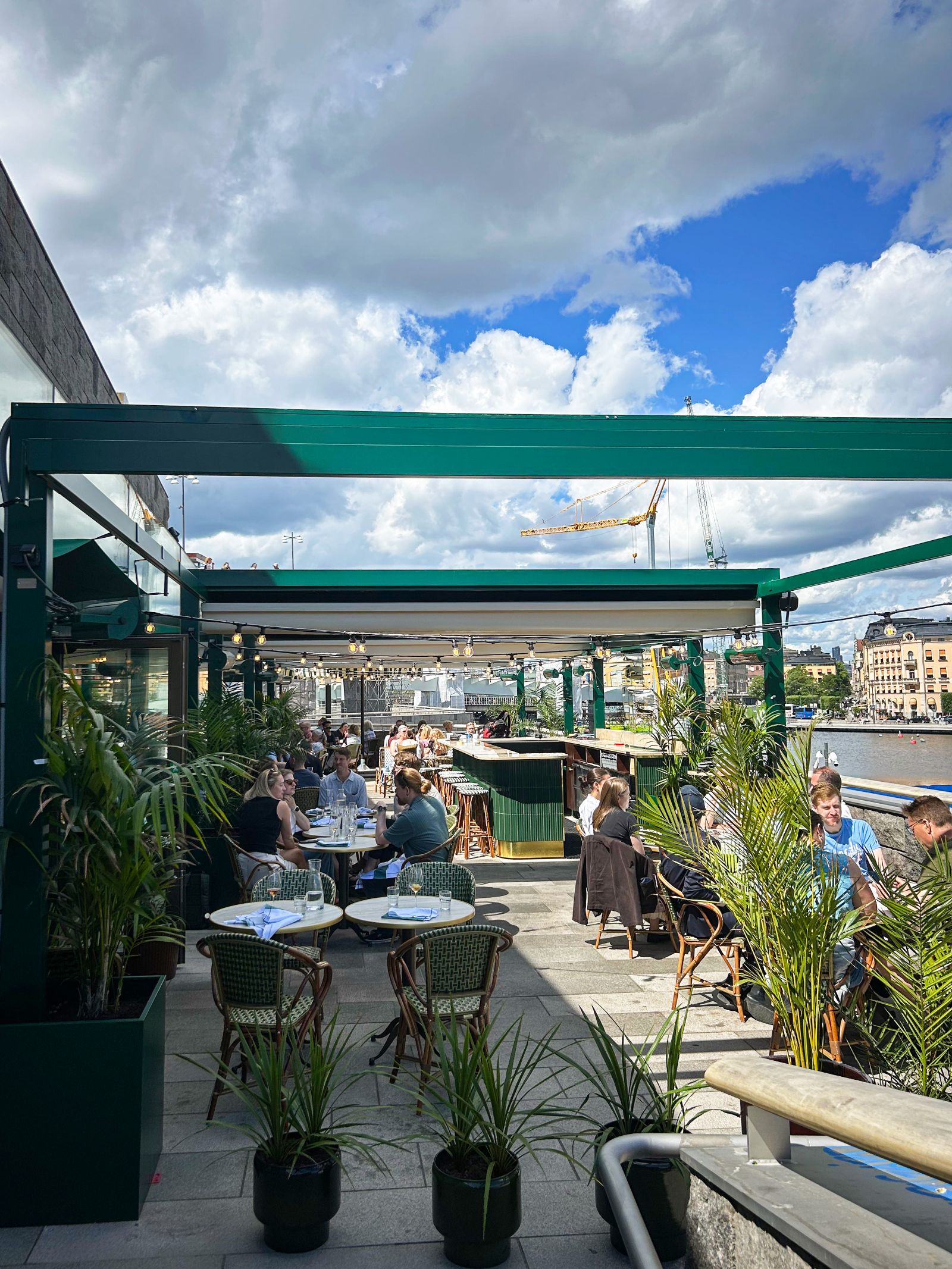 Uteservering & skyltning för Brasserie Astrid på Mälarterrassen – Stockholm – bild 10