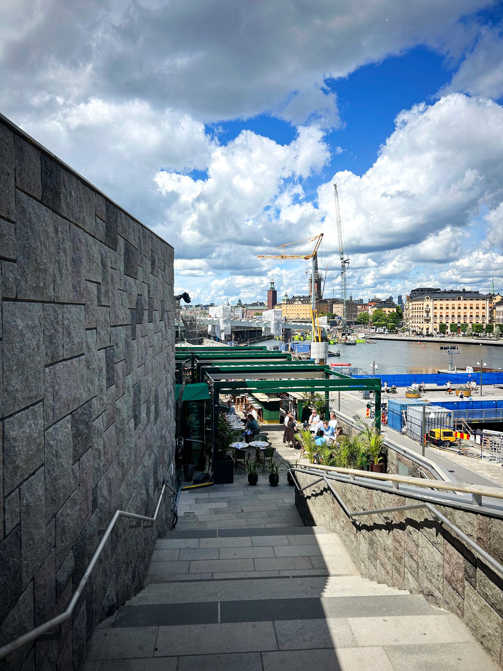 Uteservering & skyltning för Brasserie Astrid på Mälarterrassen – Stockholm – bild 11