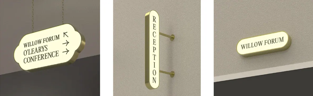 Internal signage – guidance and experience in perfect balance
