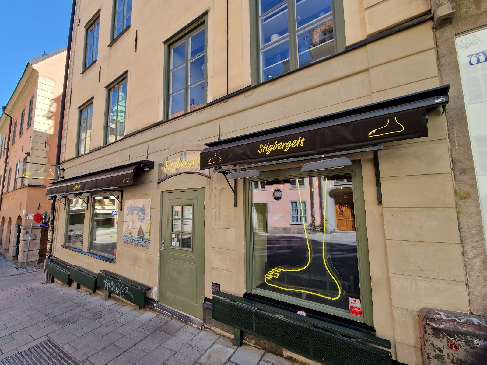 Skyltning till Stigbergets Fot – Södermalm – bild 5