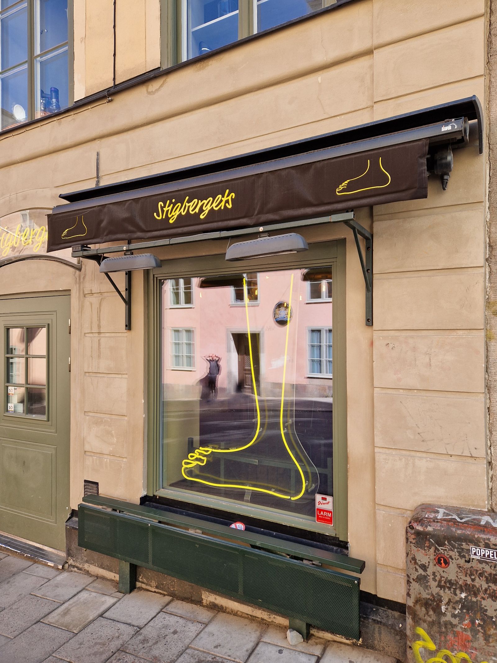 Skyltning till Stigbergets Fot – Södermalm – bild 4