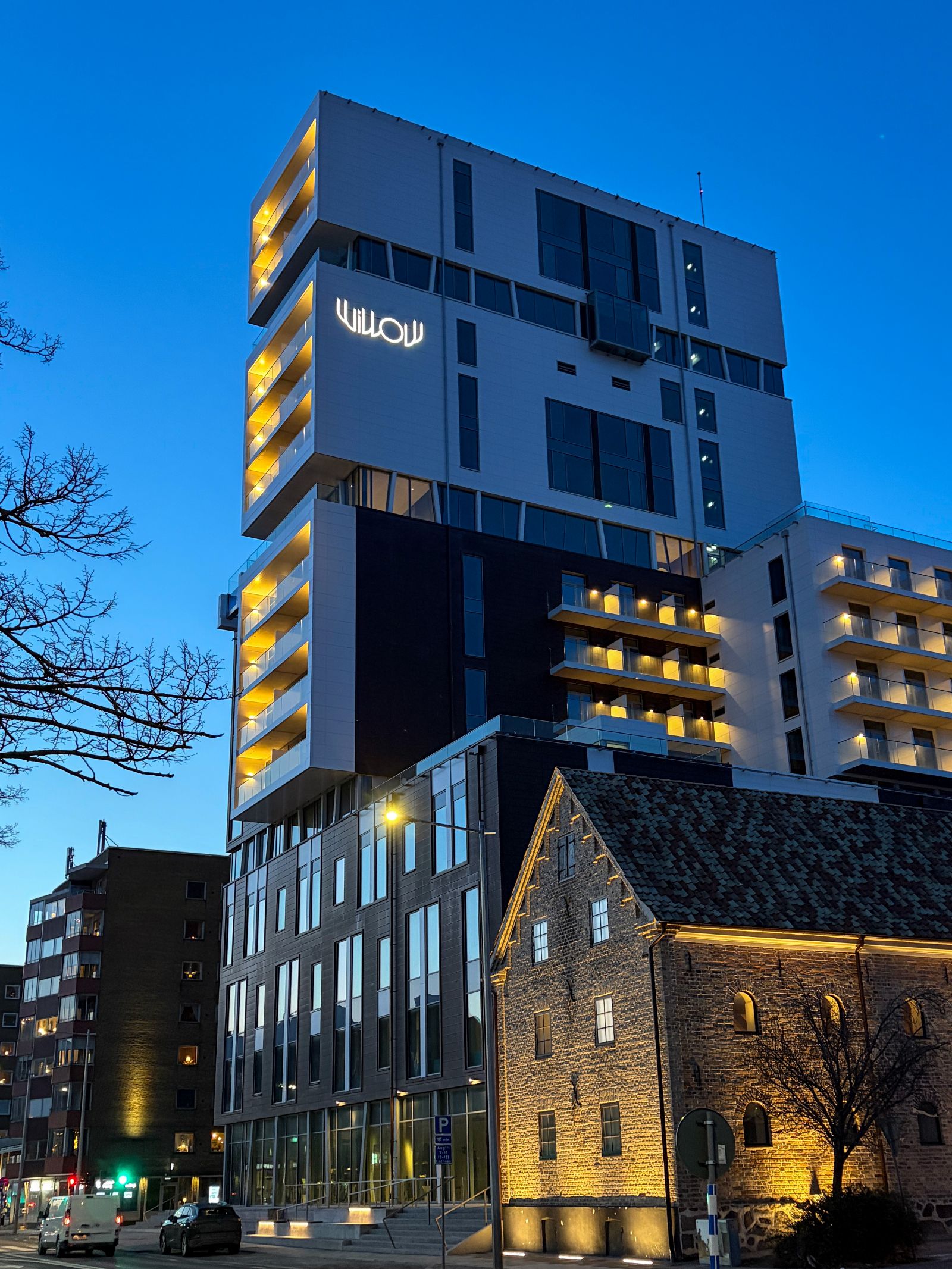 Skyltning till Willow Hotel  – Trelleborg – bild 13