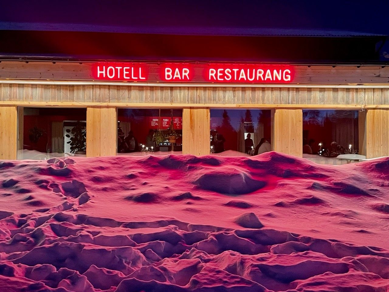Skyltning till Lofsdalens Fjällhotell – Lofsdalen – bild 6
