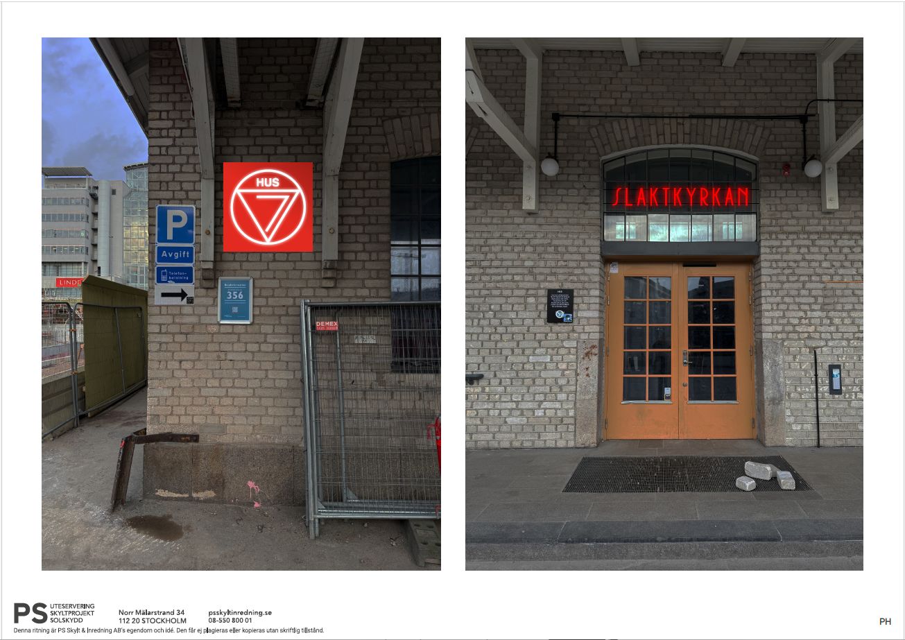 Skyltning till Slaktkyrkan – bild 4