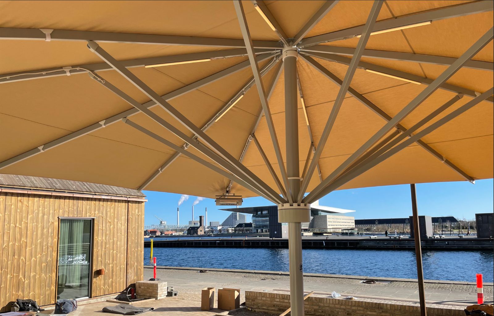 Parasollosning till copenhagen admiral hotel — foto 1