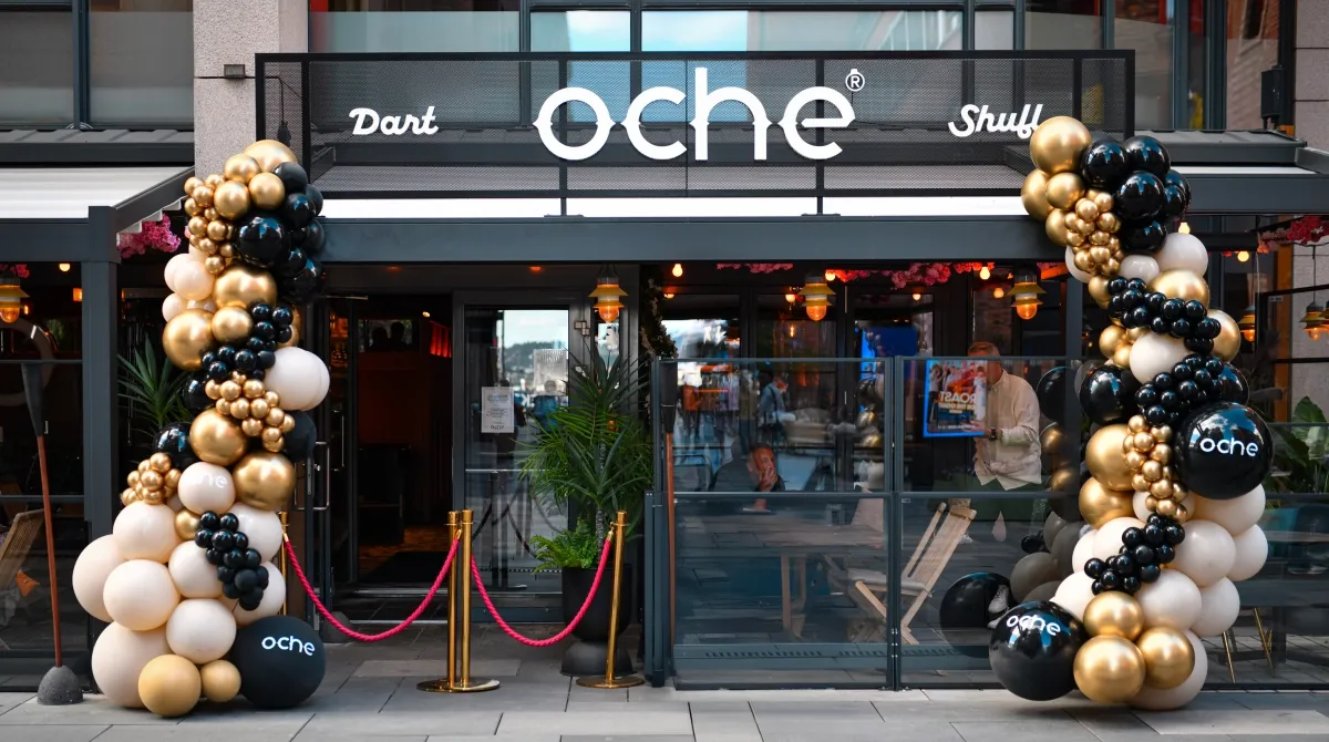 Skyltning och profilering för Oche i Oslo – bild 2