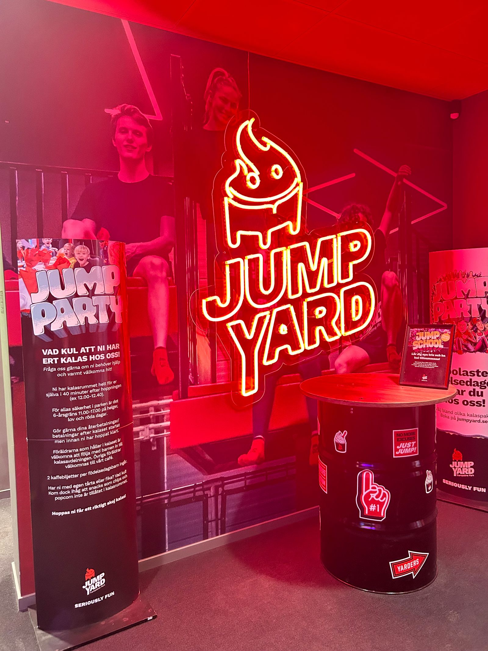 Skyltning för JumpYard – bild 13