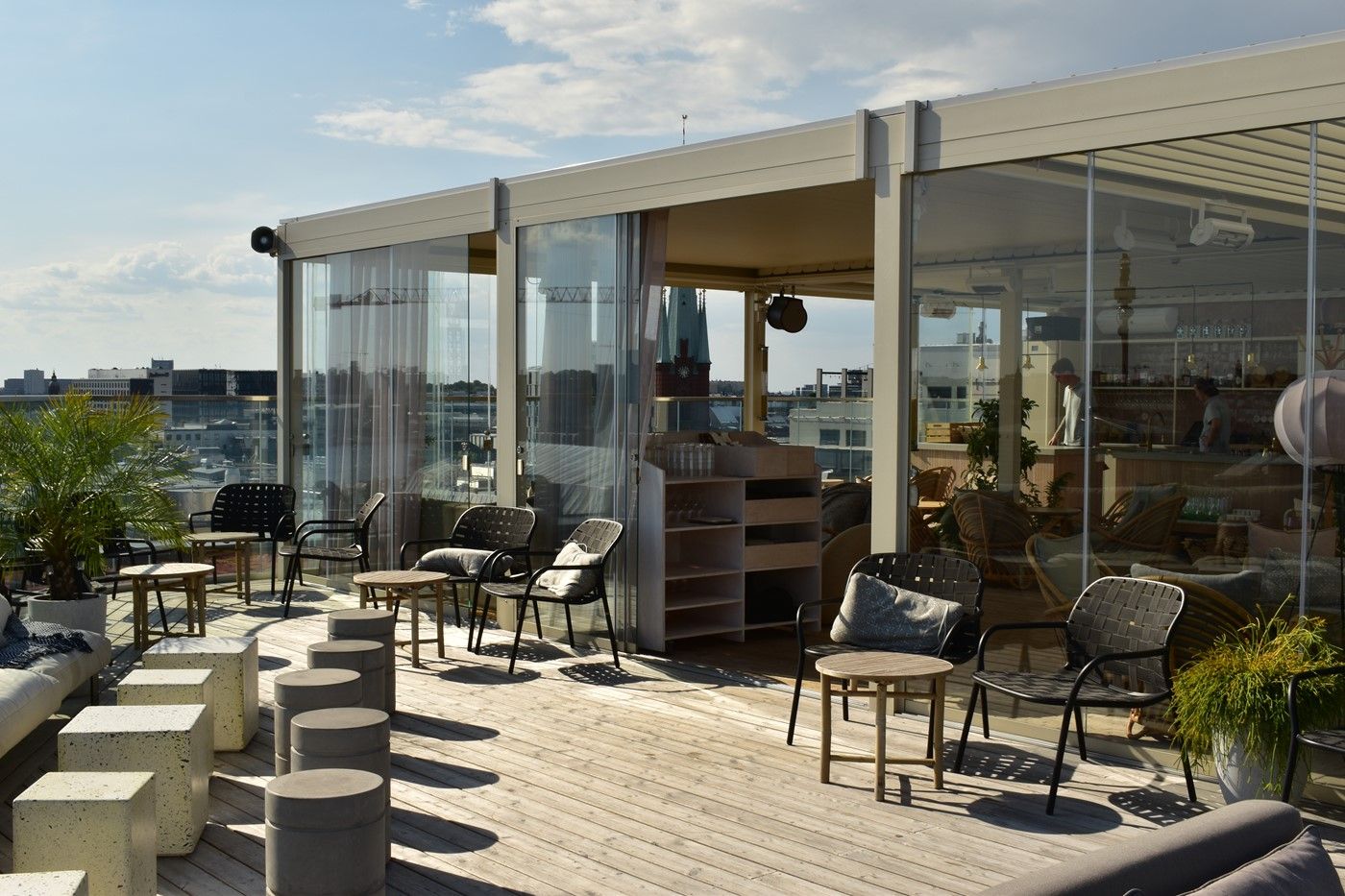 Inglasat pergolasystem till Restaurang IMA i Stockholm – bild 5